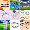 Hot Selling Waxed Cord Braided Sports Bracelet: Basketball, Baseball, Softball, Tennis, Football Jewelry