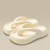 New Summer Outdoor Height Increasing Anti Slip Beach Slippers Women Super Soft EVA Thick Bottom Flip Flops for Women