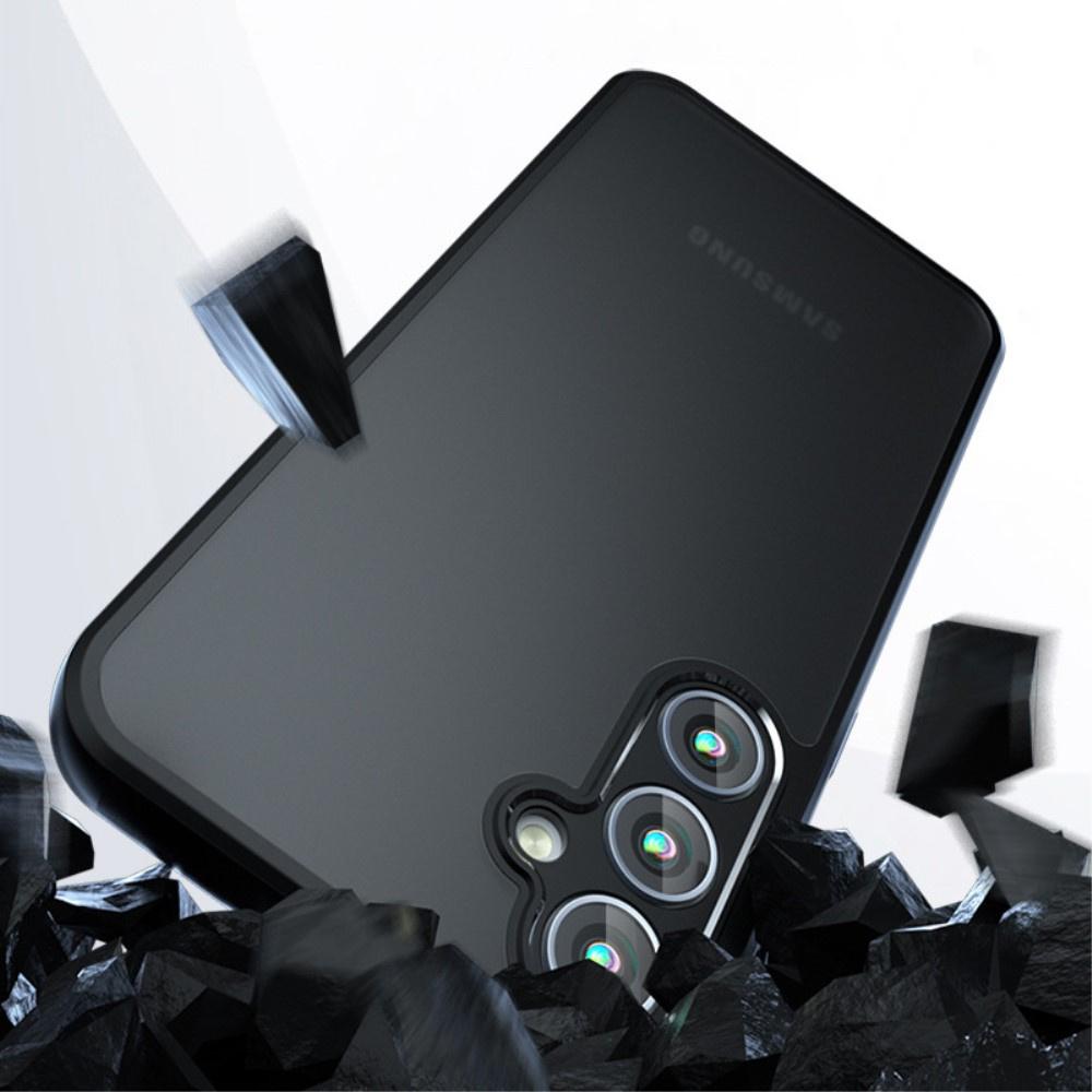 Samsung Galaxy S24 Fusion Hybrid Case with Camera Protection, Clear/Black