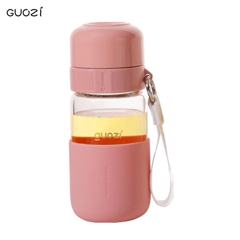 GUOZI High-Temperature Borosilicate Glass Tea Infuser Cup