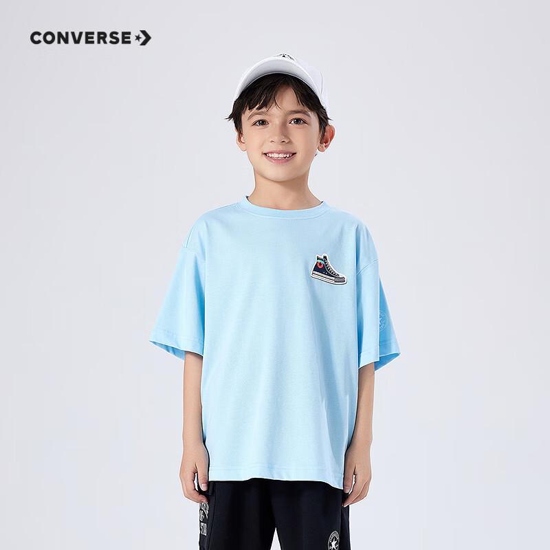 Converse Kids  Cooling Graphic Short-Sleeve T-Shirt L