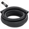 10AN Fuel Line Kit, 10 FT Fuel Hose Kit, 0.55" Nylon Stainless Steel Braided Fuel Line Oil/Gas/Diesel Hose End Fitting Kit, with 7 PCS Swivel Fitting