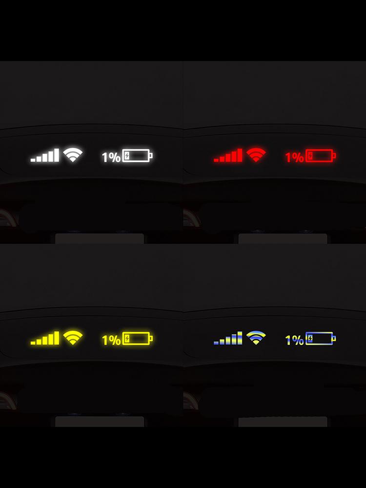 

35CM Освещение Наклейка Автомобильные наклейки Креативная Простая установка ПЭТ