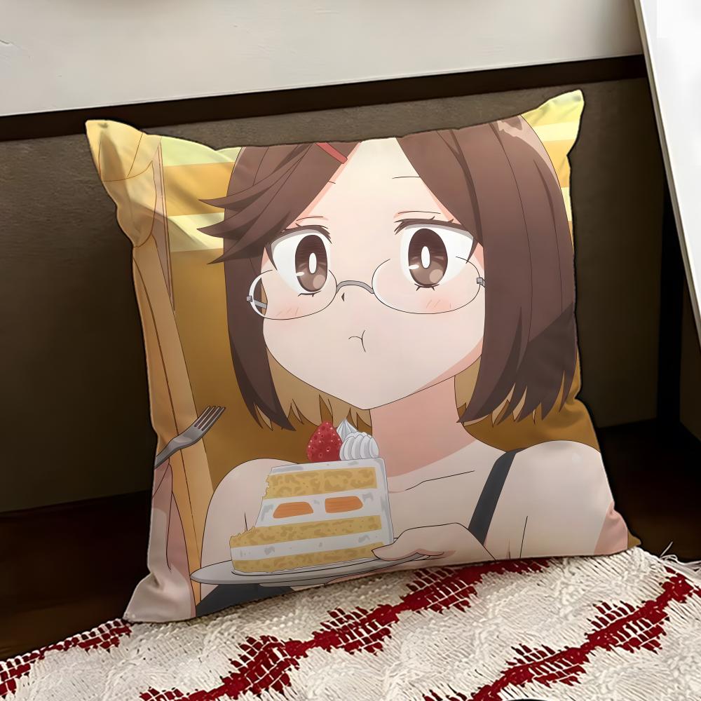 Ninja to Koroshiya no Futarigurashi 2 Cushion Cover Reversible Soft Durable Pillow Cover Home MultiScene Use for Daily Comfort