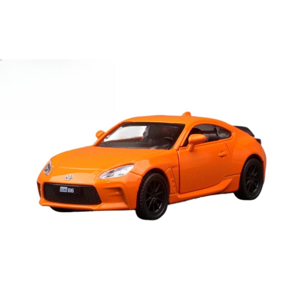 

1/37 Toyota GR86 Sports Car Alloy Scale Car Model Diecast Metal Miniature Car Model Diecast Metal Static Collection Children Toy оранжевый