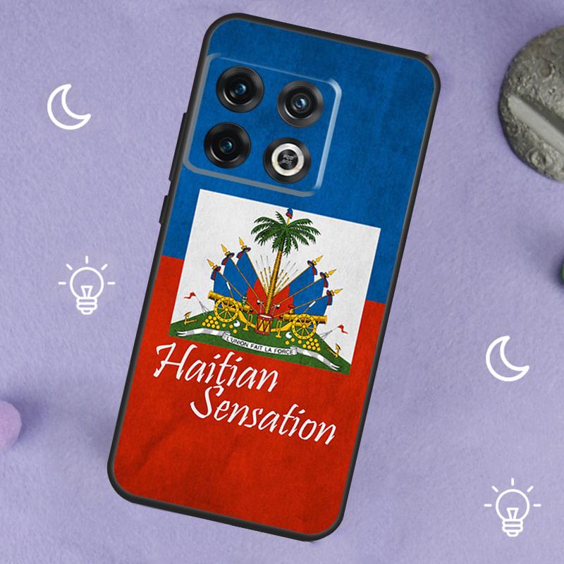 Vintage Haiti Haitian Flag For OnePlus Nord 5 CE 2 3 4 Lite N20 N30 Case For OnePlus 15 13 12 11 10 13T 10T 10R 12R 13R