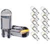 T10 LED Car Wide Light Crystal COB High Brightness W5W License Plate Light Reading Light Motorcycle Car Tail Light Bulb