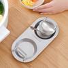 Stainless Steel Colander Storage Rack Double Hole Spoon Rest Serving Spoon Rack  Tableware