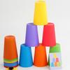 Double Battle Vliegende Racing Cup Snelheid Cup Stapelen Cups Speelgoed Educatief Speelgoed Voor Kinderen Concurrerende Vouwen Cups Kids Training Toy
