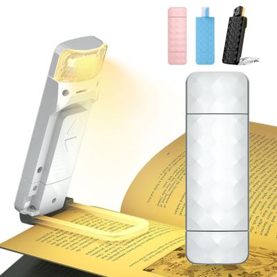 Wiederaufladbare Leselampe, tragbar, 5 Helligkeitsstufen, langlebig, USB-Aufladung, Leselampe, Leselampe für das Bett