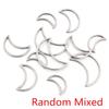 20 Stück 3 Größen Gemischte Mond Stern Herz Anhänger 316 Edelstahl Vergoldet Anhänger Charms DIY Schmuck Halskette Zubehör Lieferungen