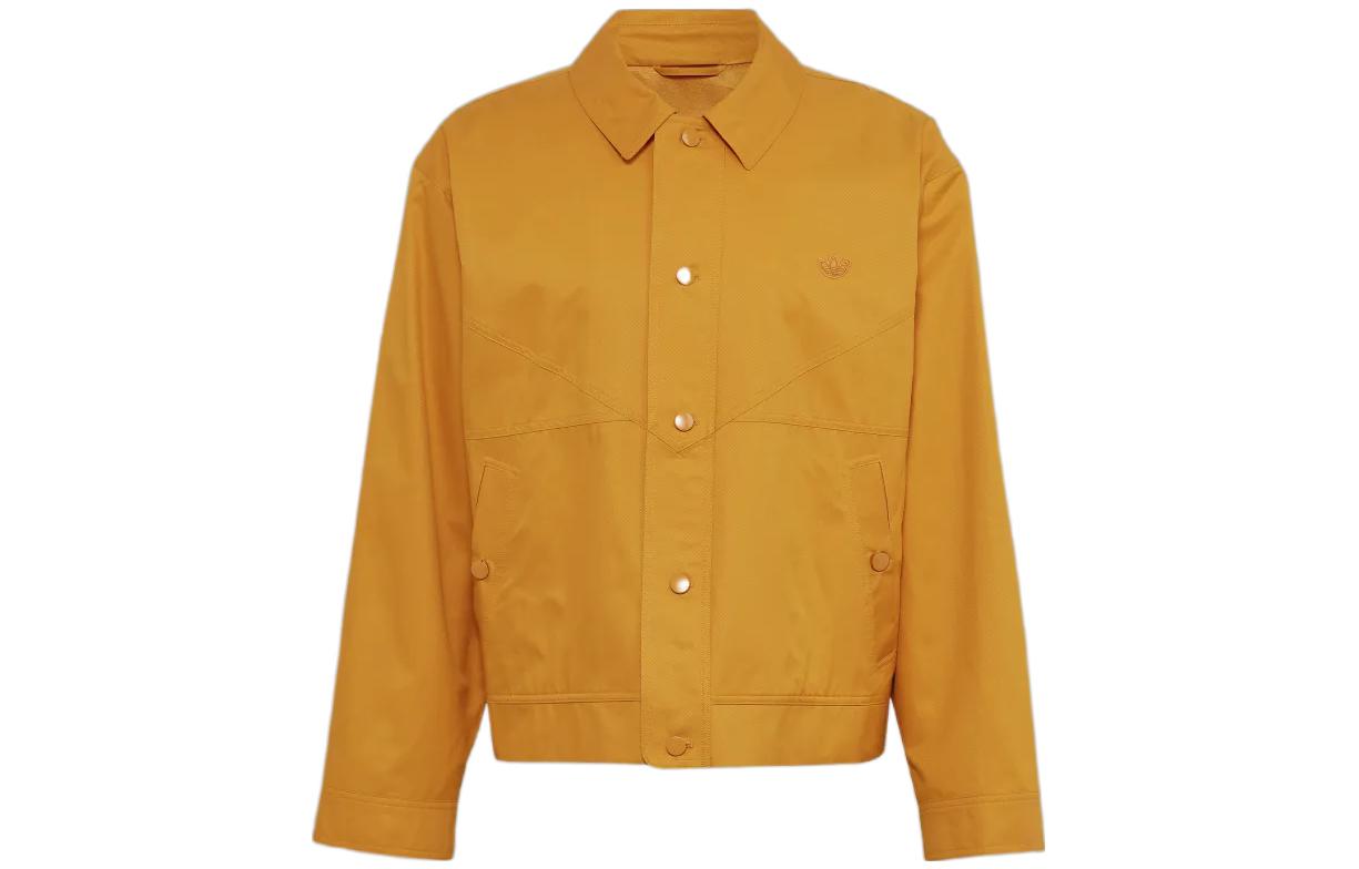 Adidas Originals Blue Version Collection Jacket Men s Yellow HM6456 XS