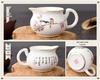Blue & White Porcelain Tea Pitcher Gong Dao Bei 170ml for Kung Fu Tea Sets