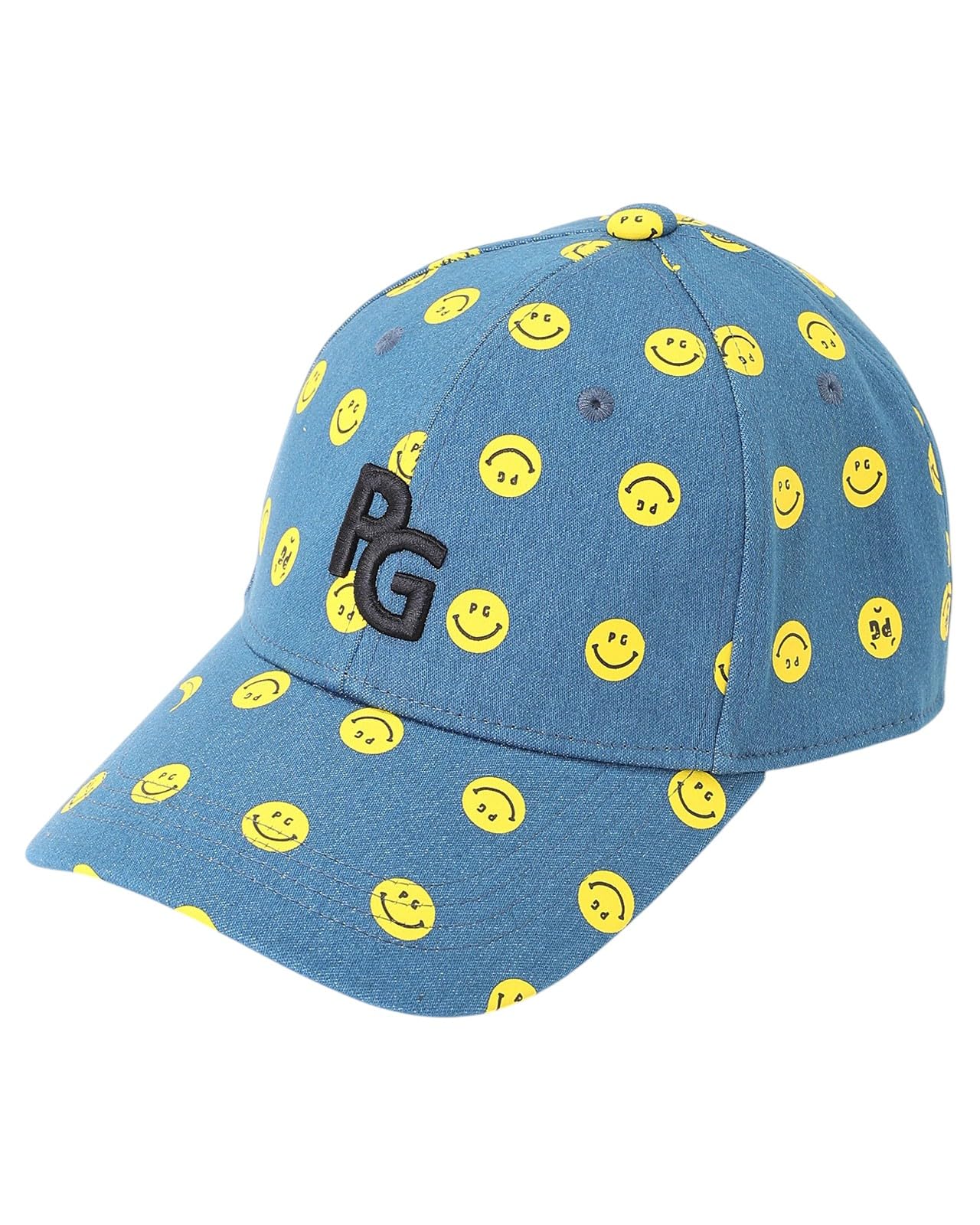 

Унисекс Кепка Nico Golf Hat FR [PEARLY GATES] (Банановый узор, материал, похожий на деним) / / 053-5187403 111_Синий