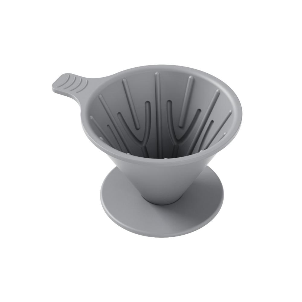 Cone-shaped Coffee Filter Basket Reusable Dripping Coffee Device  Home Coffee Brewing