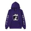 Unisex Attack on Titan Hoodie, Eren Mikasa Levi Anime Eyes Graphic Print Long Sleeve Pullover Hooded Sweatshirt Streetwear