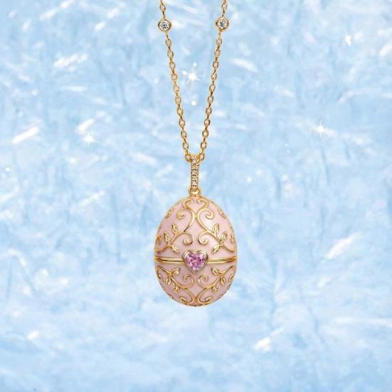 Elegant Retro Style Necklace Copper 2.7 Cm 1 Pc
