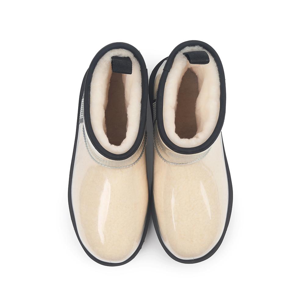 Oz Ugg Wear Botas Clásicas Transparentes para Adulto Marfil