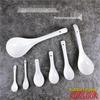 Qianxing White Ceramic Serving Spoons & Scoops