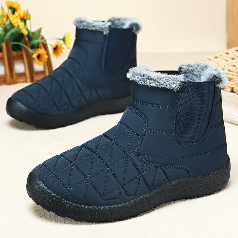 Winter Shoes for Women Outdoor Non Slip Snow Boot Fashion High-top Cotton Shoes Plush Warm Ankle Boots for Women Fur Winter Boot