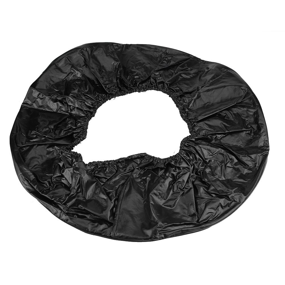 28inch Spare Tire Tyre Cover Part Accessory Waterproof for Trailer RV SUV Truck Black