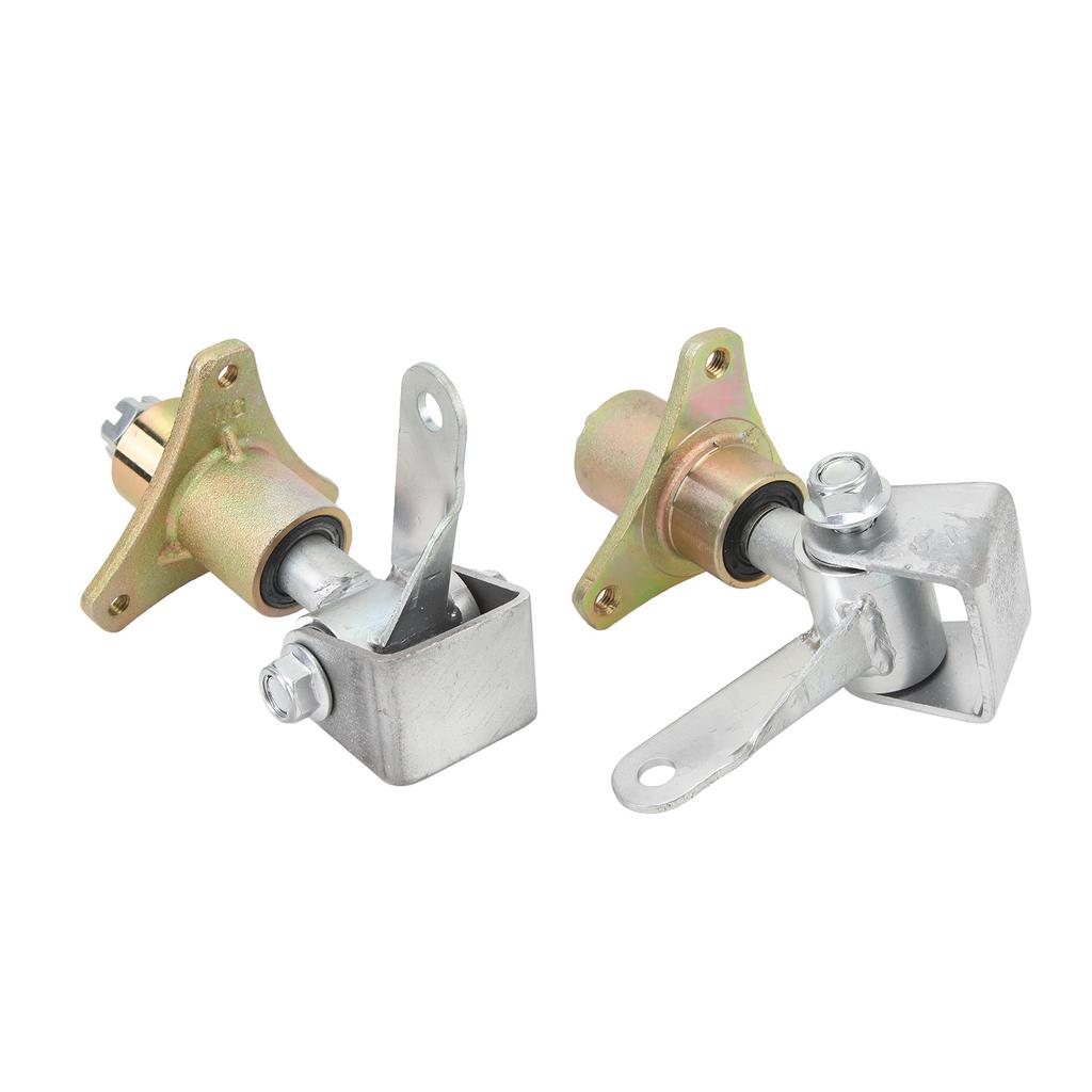 1 Pair 14mm 3 Stud Front Wheel Hubs Steering Spindle Steel Alloy Safe Driving for Drift Trike ATV Quad