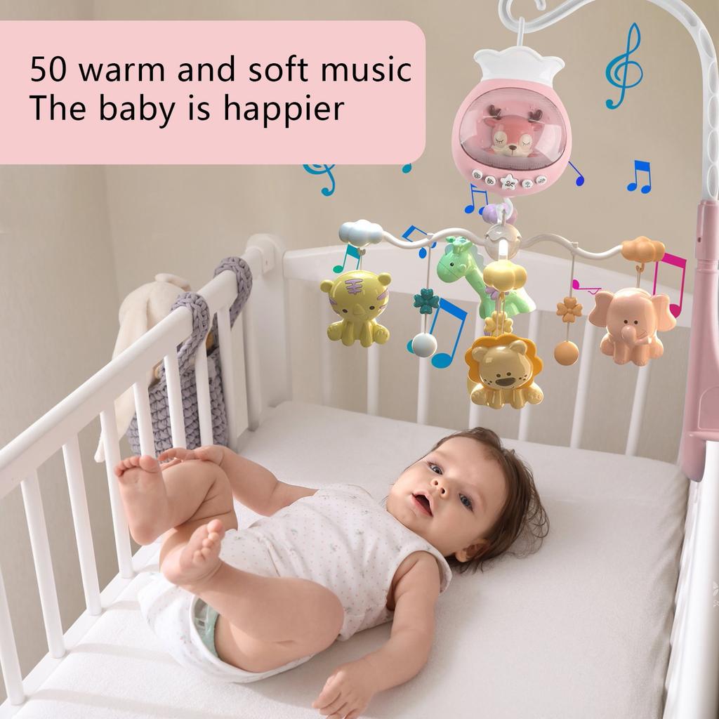 Carrusel Cuna Bebe Caja Musical Mu00f3vil Para Cuna De Bebu00e9