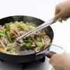 Shimomura Planning Chopsticks Tongs in Stainless Steel Seamless Slim Outdoor 30cm 32084 Tsubame Sanjo [Made Japan]
