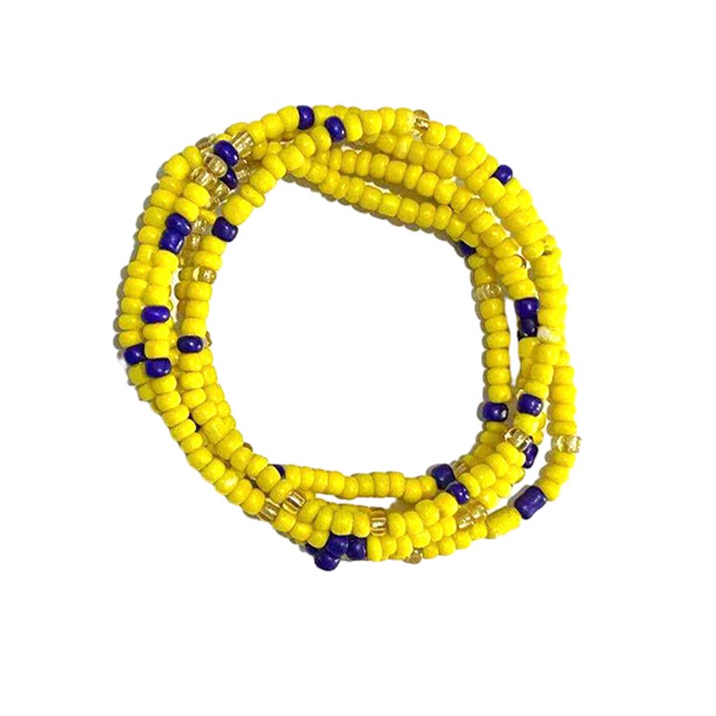 

2pieces Stylish And Charm Beaded Belly Chain For Fashionable Look Belly Bead Waist Grain Waist Beads