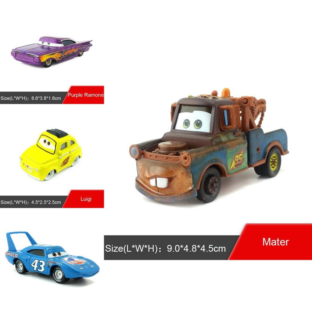 Adorable Pixar Cars Figures Mini Pvc Action Figure Model Toy Dolls For Kids