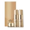 Snail Essential EX Wrinkle Solution Skincare Set Anti-Aging Moisture Care (Skin 150ml + Emulsion 150ml + Cream 30ml)