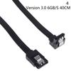 Computer Cables Sata 3.0 Iii Sata3 6Gb/S Ssd Hard Drive Data Right Angle Cable
