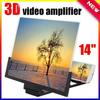 8.2/14 Inch Mobile Phone Screen Amplifier Magnifying Glass Foldable Phone Bracket 3D Video Screen Amplifier Folding Enlarged Expander Stand