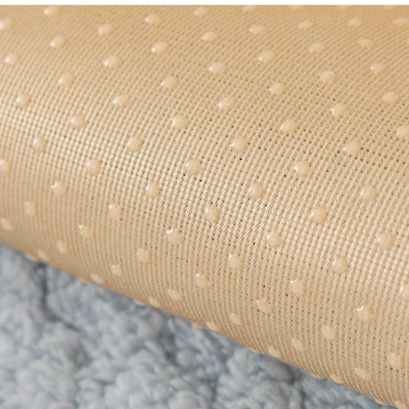 New Sofa Cushion  Matching Color Matching Winter Thickened Plush Seat Cushion Modern Minimalist Home Anti Slip Sofa Cover