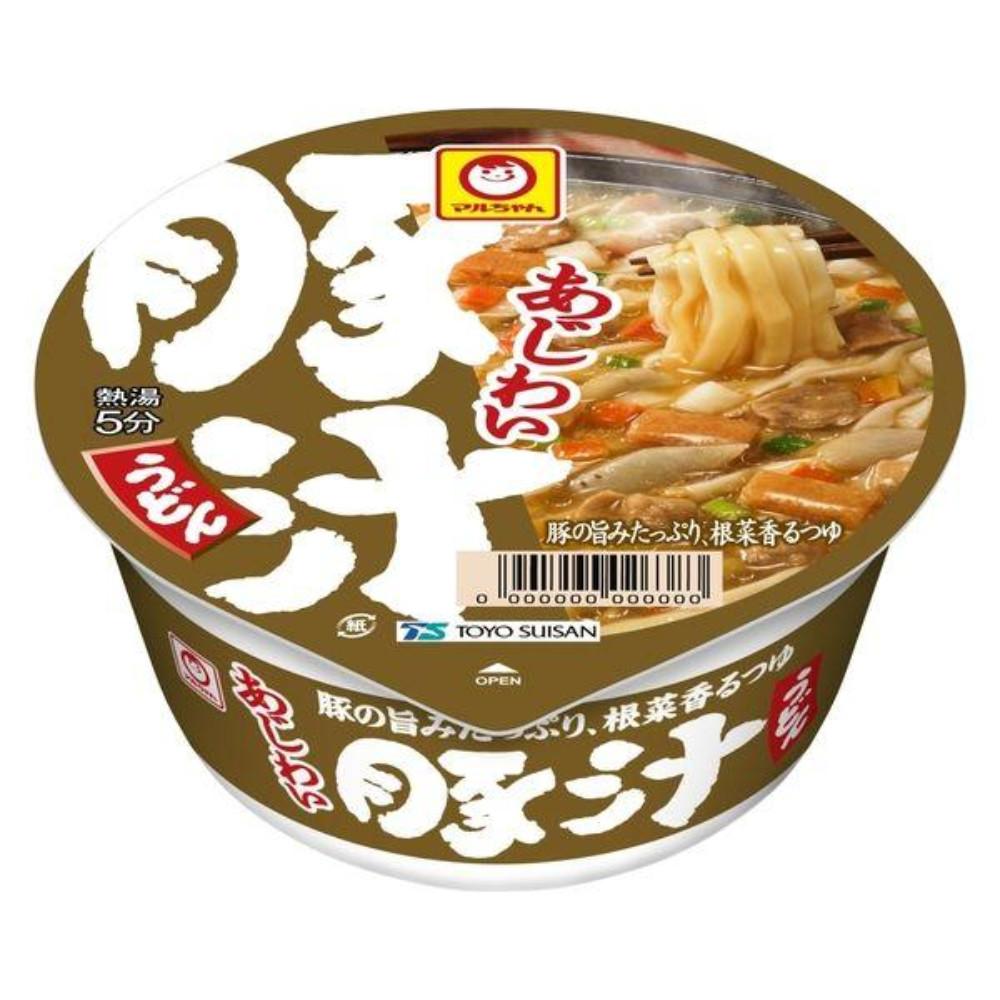 Japan TOYO SUISAN MARUCHAN (Ajiwai Pork Soup Udon / Akai Kitsune Udon) 1 Pc