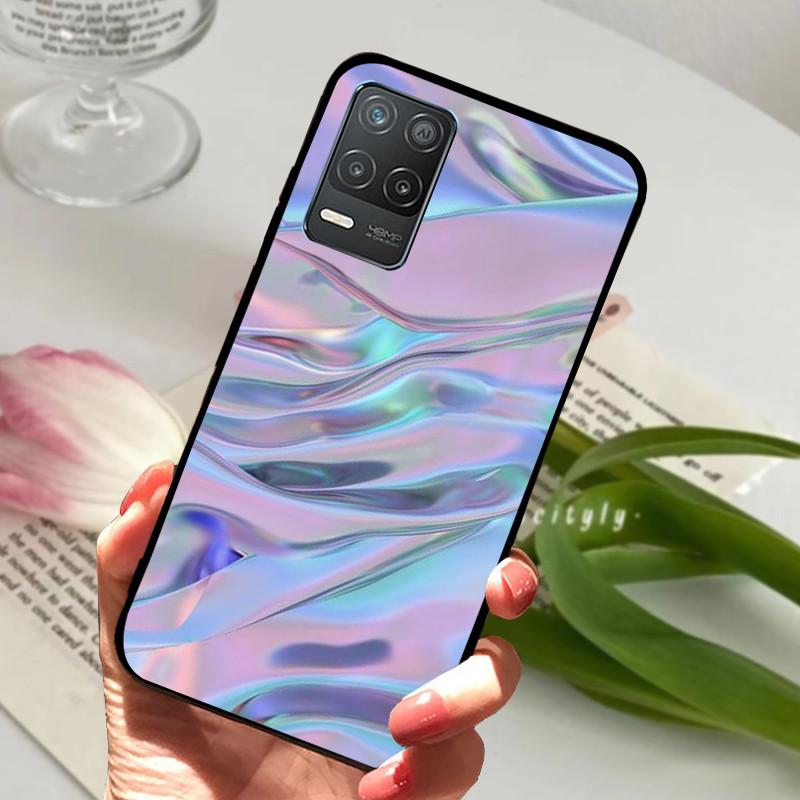 For Realme 8 Pro Case Realme 8i Soft Silicone Cool Cover For Realme 8 5G 8i OPPO Realme8 Pro 8Pro RMX3081 Phone Cases Bumper Bag