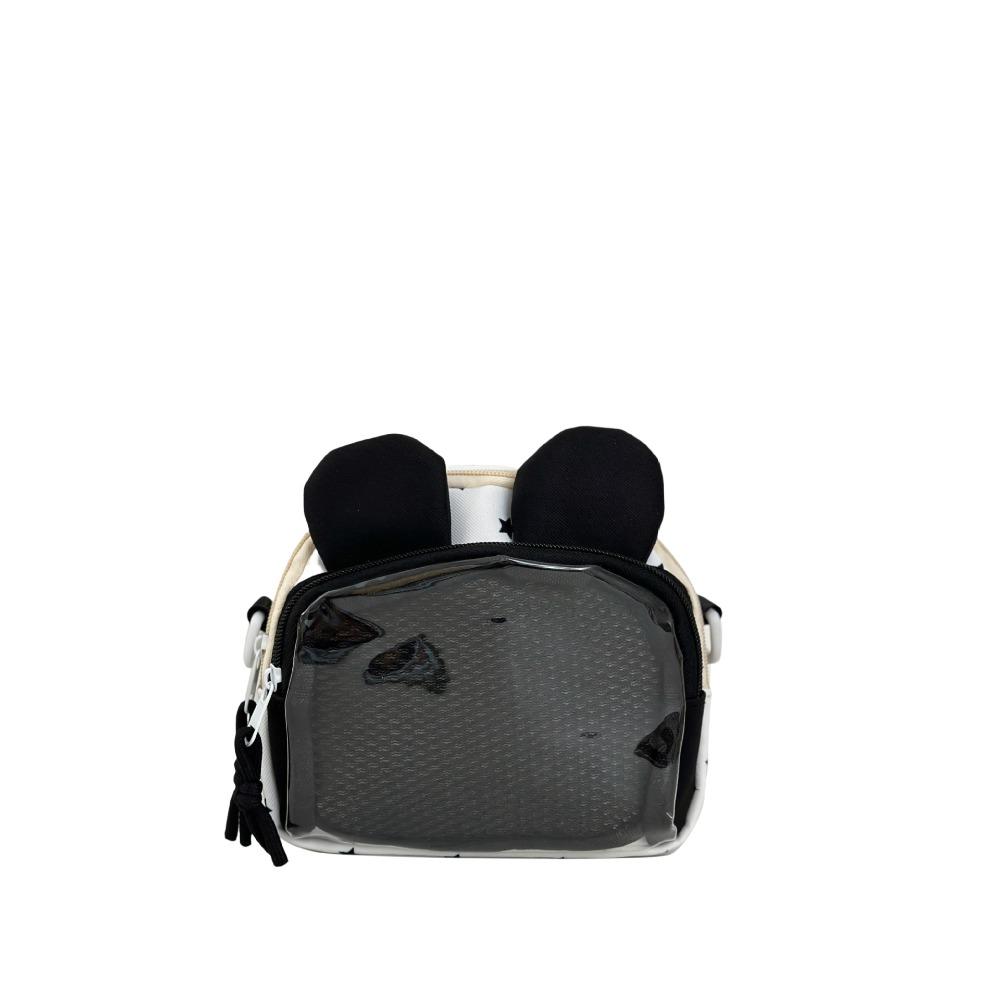 Japanese Girl Ins Transparent Pain Bag Casual Shoulder Messenger Bag Female Versatile Casual Mobile Phone Small Bag Backpack