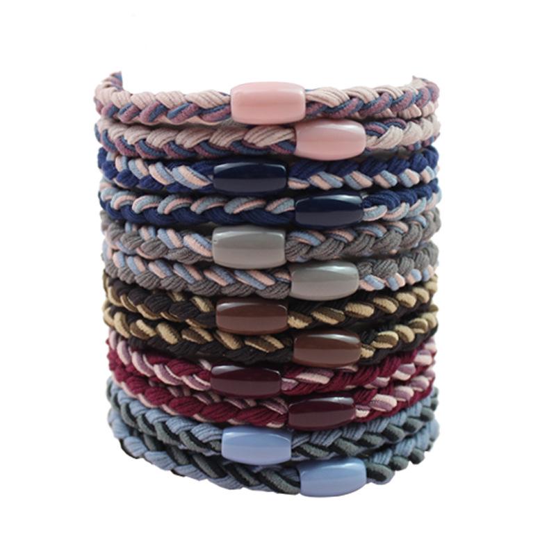 Sada vysoce elastických gumiček do vlasů: Copánkové gumičky a čelenky