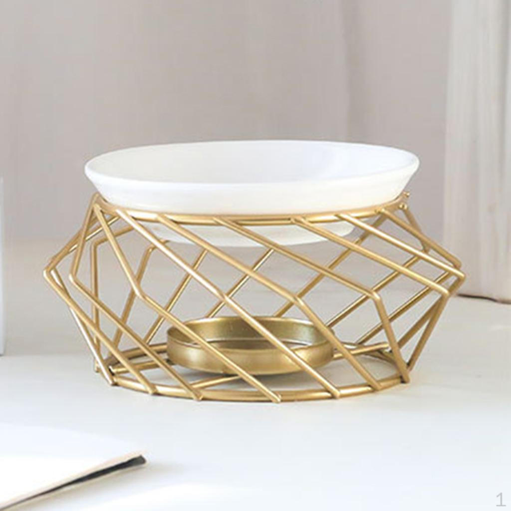 Essential Oil Burner Tealight Candle Holder Use Indoor Meditation Bedroom Home Decoration Durable