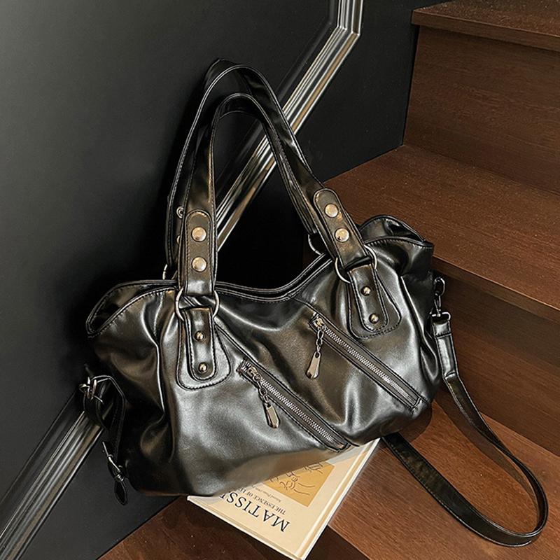 

Yogodlns Fashionable Tote - Large Capacity Bag, Adjustable Strap, Compact Crossbody Purse, Stylish Everyday Wear 38x14x25cm чорний