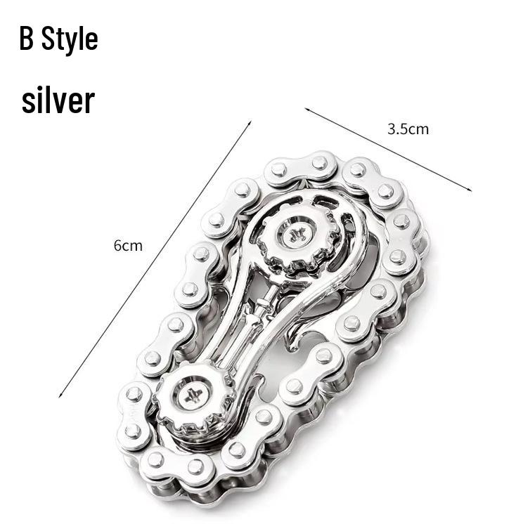 

Металлический EDC гироскоп из цинкового сплава, цепь, спиннер