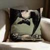 E-Edvard M-Munch Pillow Case Pillowcase, Double-Sided Printed, Sofa Cushion, Bedroom Headboard Pillow