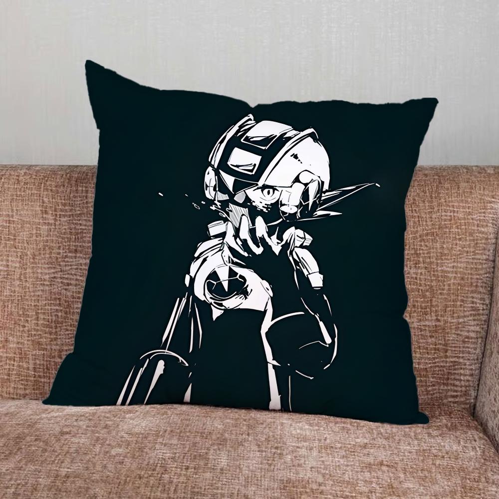 

Game M-Megaman R-Rockman Pillow Case For Home Bedroom Car Office Decoration Living Room Sofa Cushion Cover Suitable 16x16Inch