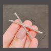 2/3/4PCS  X-shaped Hair Clips Shiny Rhinestone Fashionable Small Hair Clips Fringe Decorative Clips Ringe Decorative Clips
