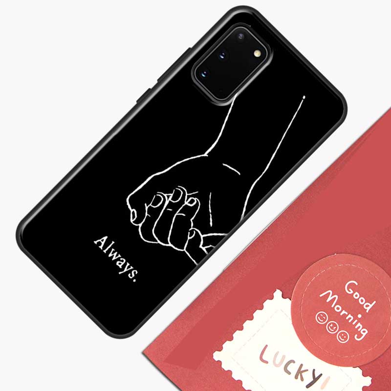 BFF Best Friends Forever Schwarze Handyhülle Für Samsung Galaxy S23 S26 Ultra S20 S21 S22 S24 S25 Plus S10 S25 FE Abdeckung Schale