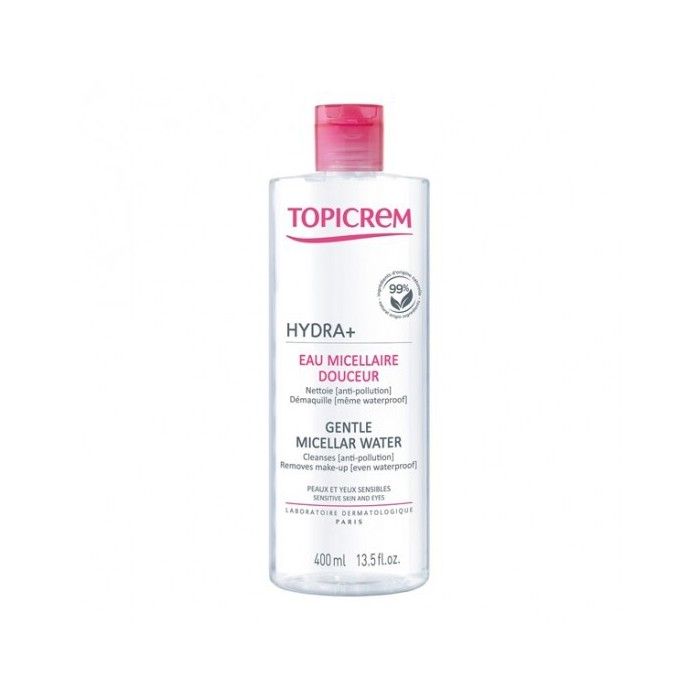 Topicrem hydra+ micelární voda jemnost 400ml