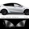 Fit Tesla Model Y Juniper 2025 Front Door Corner Anti-Scratch Film Rear Door Protective Films Invisible Car Clothing TPU Film