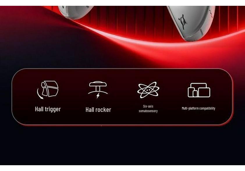 G6 Pro Esports Three-Mode Bluetooth Game Controller for PC, Switch, iOS, Mobile, Tablet, and NS Simulator.