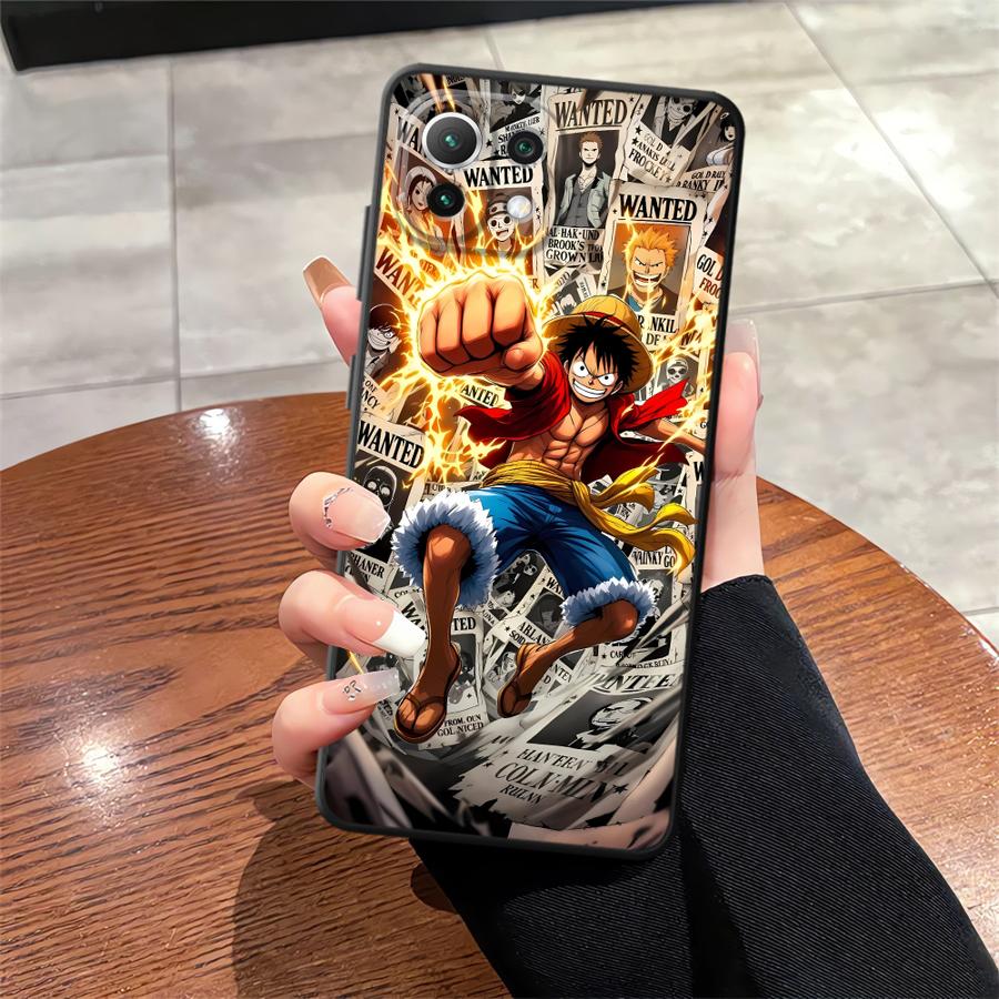 Ones Pieces Luffy Case for Xiaomi Mi CC9Pro 9T 10 11 13 Lite 11T 14 Pro 13 9 10T Phone Cover