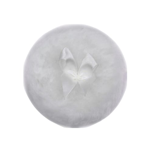

Baby Powder Puff, Fluffy Powder Puff with Round Ribbon, Body Powder Applicator for Babies, Kids, and Adults, Makeup Tool for Home or Travel